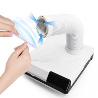 Powerful Vacuum Cleaner Nail Dust Suction Collector Nails Polishing Dust Collection